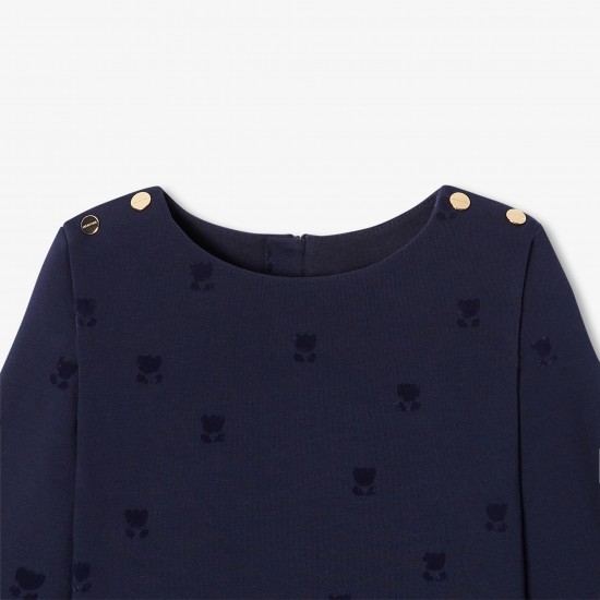 Girl fleece dress