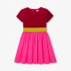 Girl color block dress