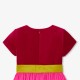 Girl color block dress