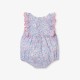 Baby girl romper in Liberty fabric