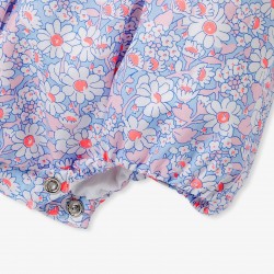 Baby girl romper in Liberty fabric