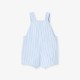 Baby boy short overalls in poplin