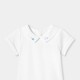 Baby boy bodysuit in interlock
