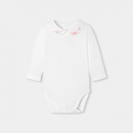 Baby girl long sleeve bodysuit