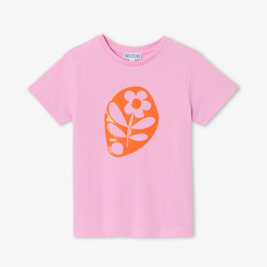 Girl short-sleeved T-shirt