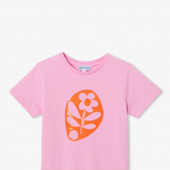 Girl short-sleeved T-shirt