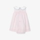 Baby girl dress in fil à fil