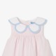 Baby girl dress in fil à fil