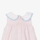 Baby girl dress in fil à fil