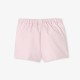 Baby girl shorts in honeycomb piqué