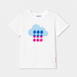 Girl short-sleeved T-shirt