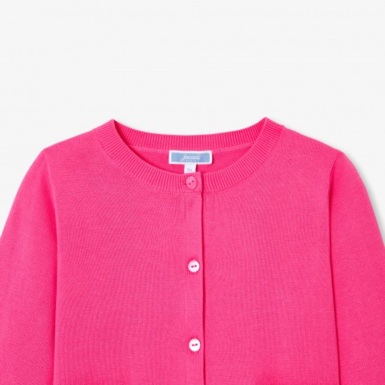 Girl jersey cardigan