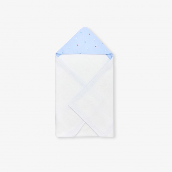 French terry bath towel