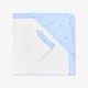 French terry bath towel