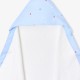 French terry bath towel