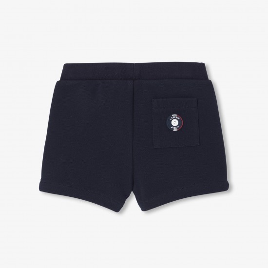 Baby boy shorts in piqué knit
