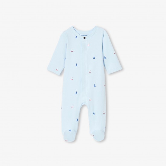 Baby boy pajamas in interlock