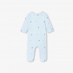 Baby boy pajamas in interlock