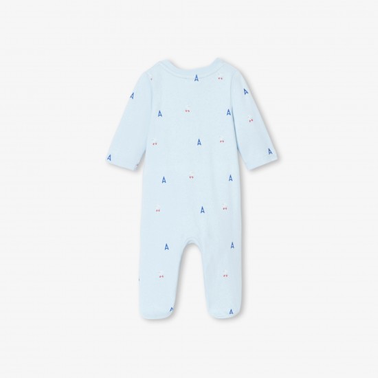 Baby boy pajamas in interlock
