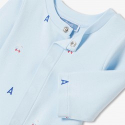 Baby boy pajamas in interlock