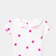 Baby girl short-sleeved  bodysuit