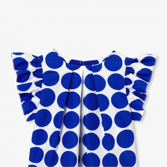 Girl blouse in poplin