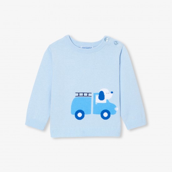 Baby boy knitted sweater