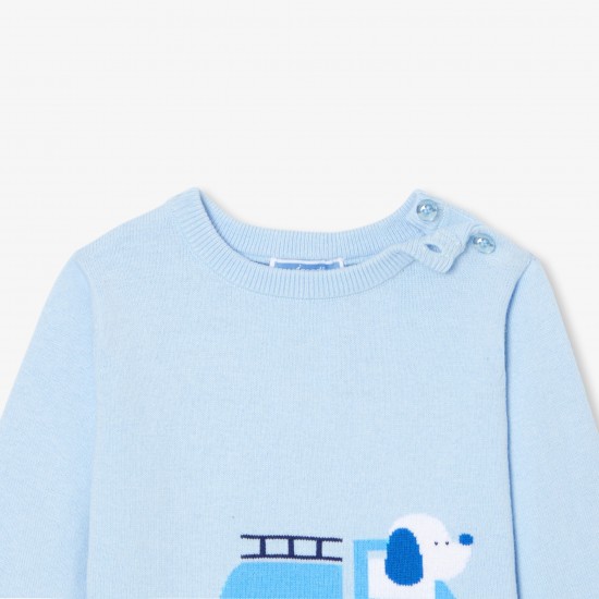 Baby boy knitted sweater