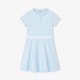 Girl dress in cotton piqué