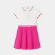 Girl dress in cotton piqué