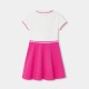 Girl dress in cotton piqué