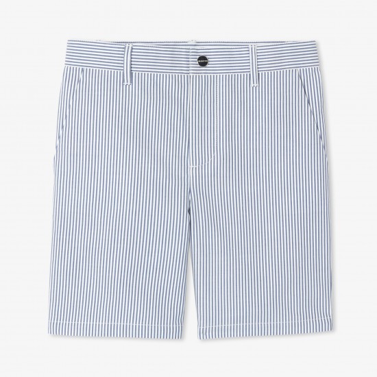 Boy's striped Bermuda shorts