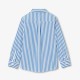 Children's shirt in striped poplin