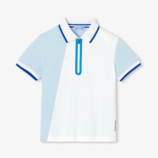 Boy's polo shirt in cotton piqué