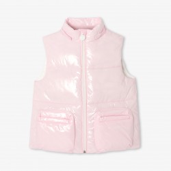 Girl sleeveless padded jacket
