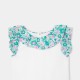Girl'T-shirt with Liberty fabric sleeves