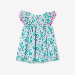 Baby girl dress in Liberty fabric
