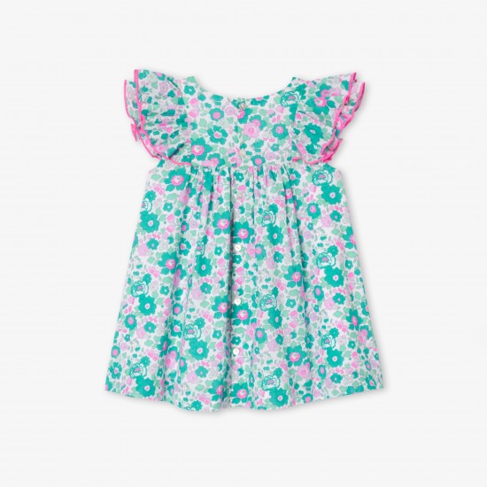 Baby girl dress in Liberty fabric