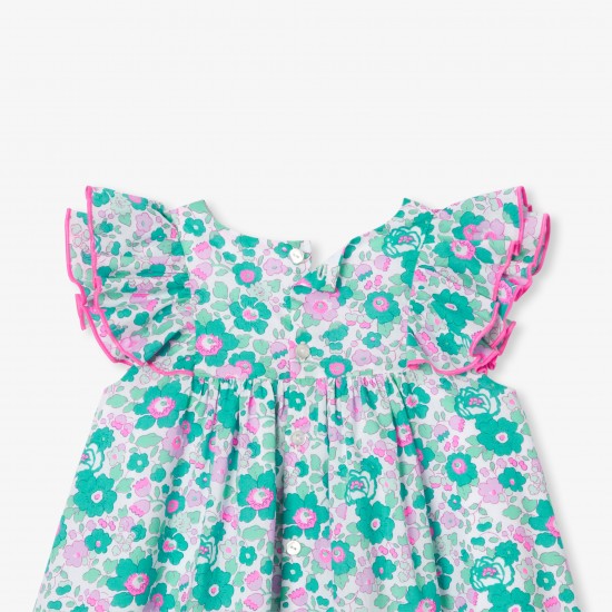 Baby girl dress in Liberty fabric