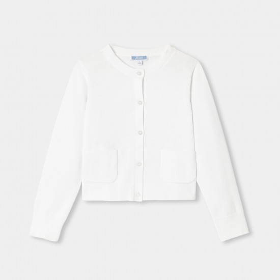 Girl jersey cardigan