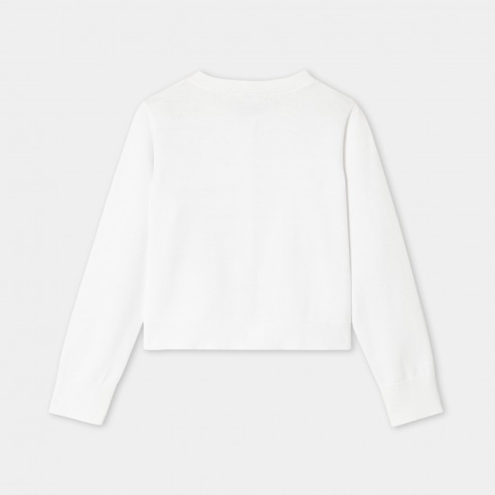 Girl jersey cardigan