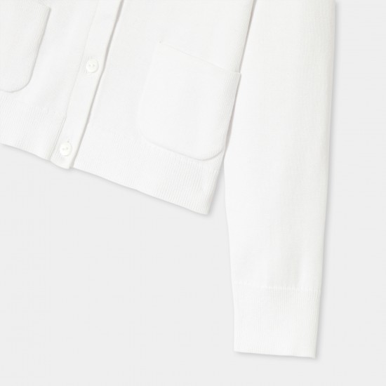 Girl jersey cardigan