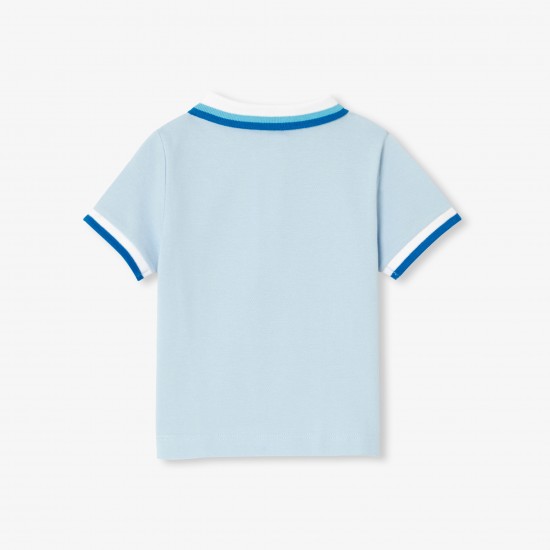 Baby boy short-sleeved polo shirt