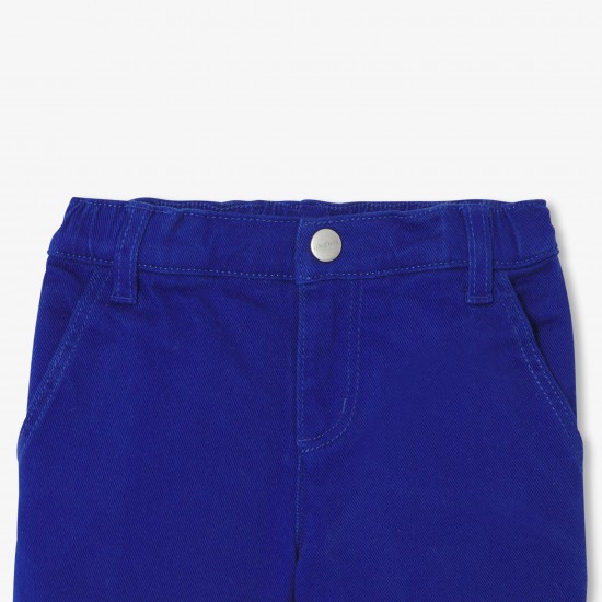 Baby boy shorts in twill