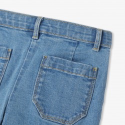 Girl wide-leg jeans