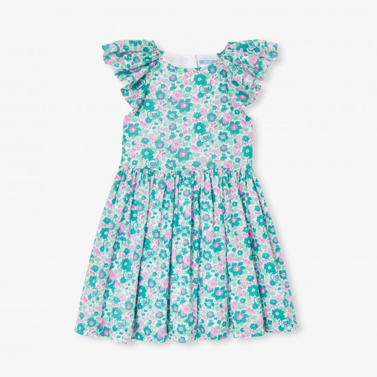 Girl dress in Liberty fabric