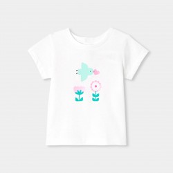 Baby girl short-sleeved  T-shirt