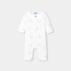 Baby jumpsuit in interlock