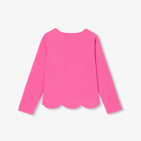 Girl fleece cardigan