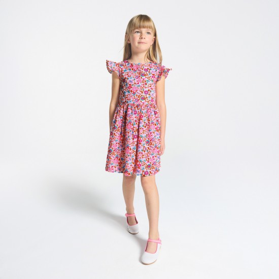 Girl dress in Liberty fabric